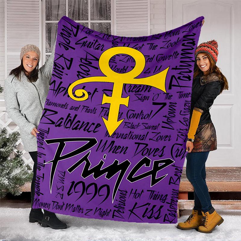 Purple Rain1 printed throw blanket—lightweight,soft,warm;versatile blanket for all seasons—perfect as &air-conditioning throw,nap blanket