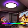 RGBCW Ceiling Lamp BT Remote Infinitely Dimmable Bedroom Ceiling Lamp
