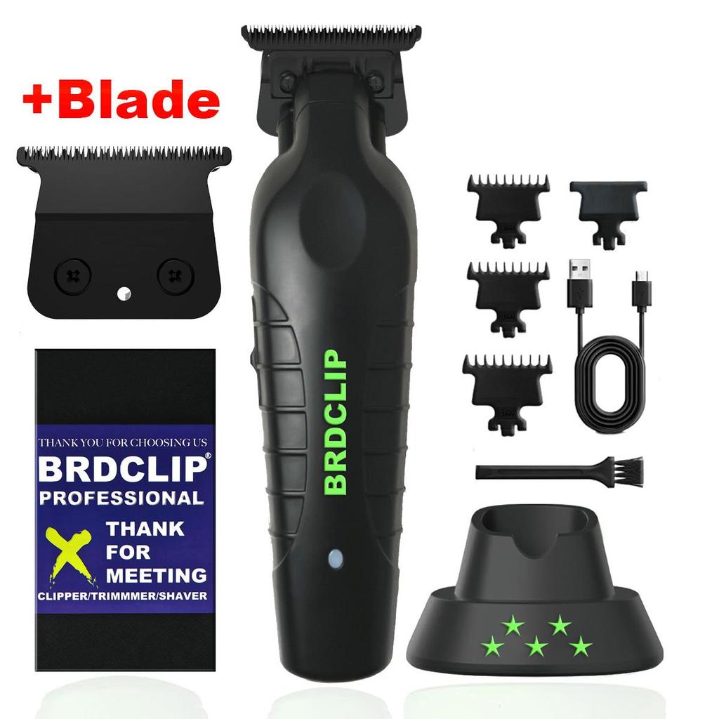 Professional Salon Home Electric Cordless Hair Trimmer BRDCLIP Engraving Trimming Hair Clipper BL1T Beard Bald Head Men Barber Machine