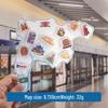 Пользовательский 3D акриловый магнит на холодильник с картой города Сиань - Культурный и креативный сувенир
