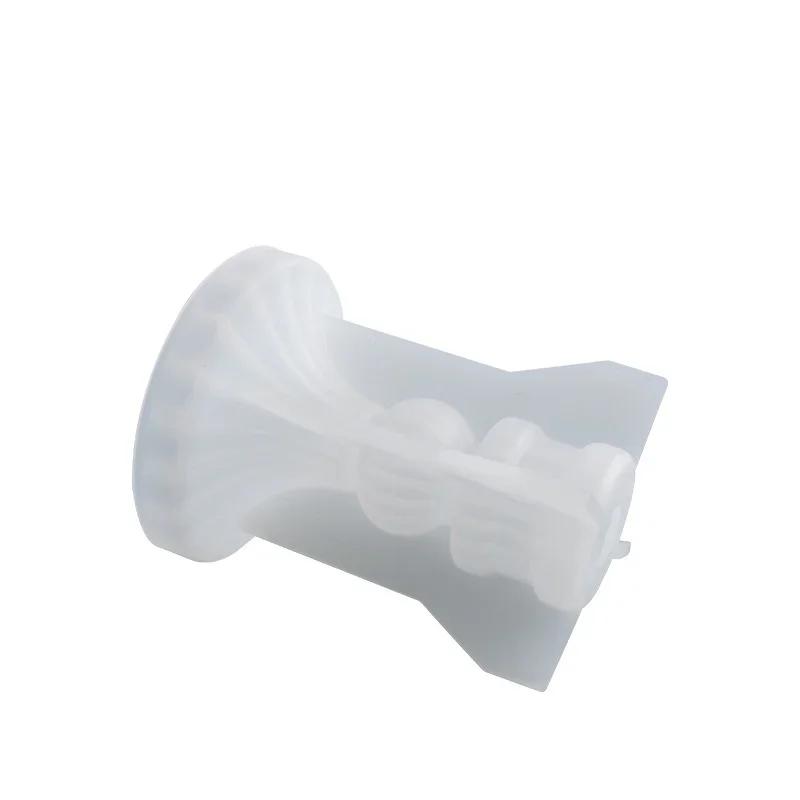 Nordic Candlestick Silicone Molds for DIY Plaster Cement UV Epoxy Resin Candle Holder Home Decor Handmade Gift Table Ornament