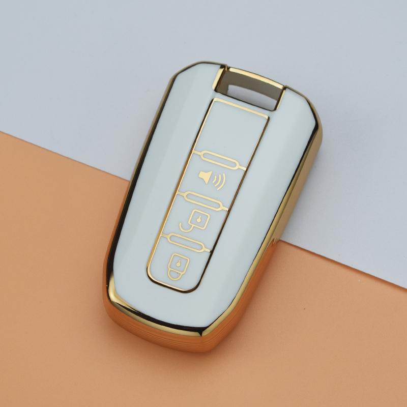 3 4 кнопки ТПУ смарт-чехол для автомобильных ключей брелок для Ssangyong Korando Rexton Actyon Kyron Rodius Tivolan Korando C Rexton W держатель брелок в виде ракушки