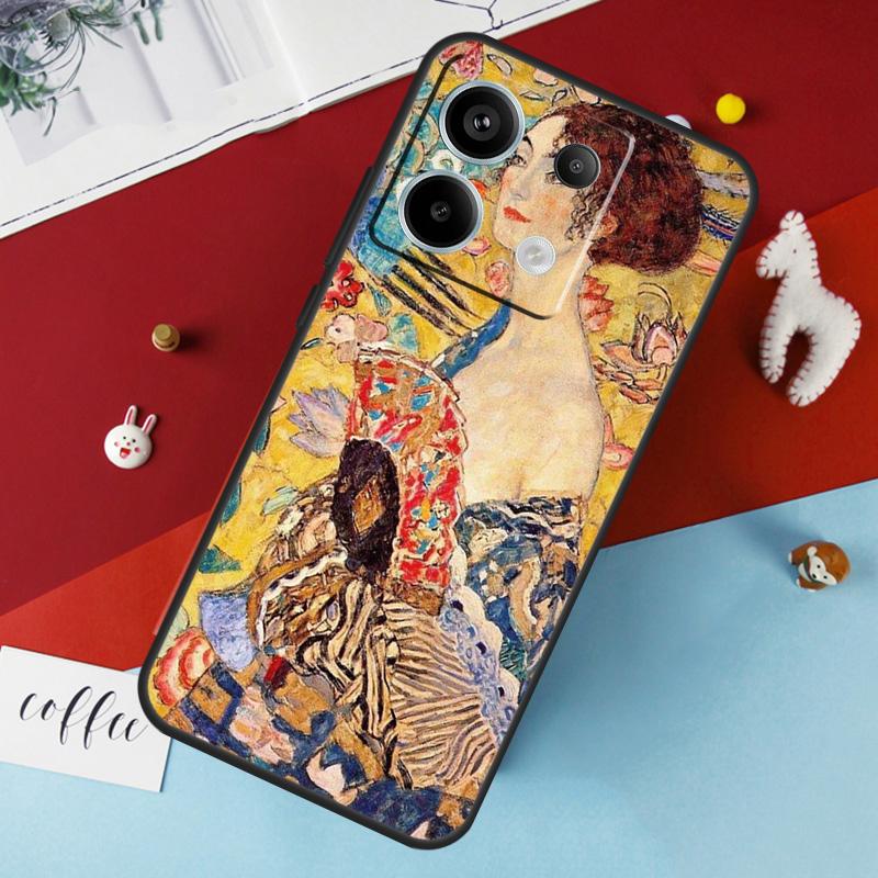 Чехол с изображением картины Густава Климта для Xiaomi Redmi Note 13 12 11 8 9 10 Pro Note 12S 11S 10S Redmi 12 10C 12C 13C