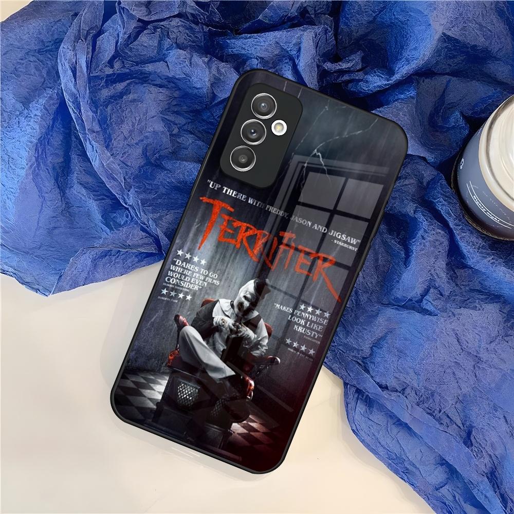 Horror Movie Terrifier Phone Case for Samsung S25 S24 S30 S21 S23 S20 S22 Fe S10 E S9 Note 20 Pro Ultra Plus glass Cover
