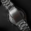 Casio Мужские часы с двойным дисплеем (жидкокристаллический/аналоговый) Серия Черные часы GA-2100-1A-