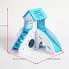 1 шт. Slide Loft Hamster Nest - спальный домик, домик для побега и вилла-гнездо в одном. Идеальная игрушка для клеток хомяков.