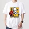 Мужская повседневная футболка с круглым вырезом One Punch Man Сайтама Герой ради развлечения Режим Сайтамы Всего Один Удар Хлопковая Одежда