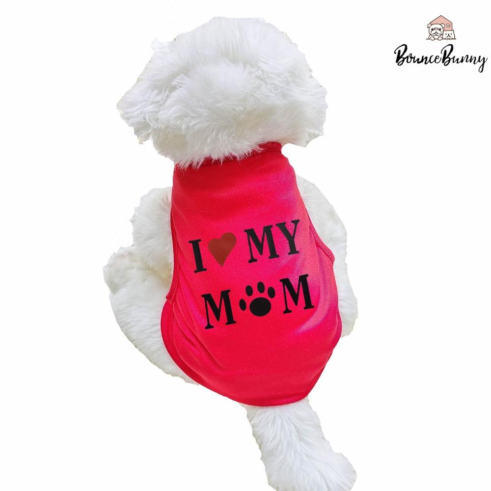 Дышащий жилет с принтом питомца, мягкий жилет для щенка, весенне-летняя футболка для собаки/кошки для маленького/среднего питомца