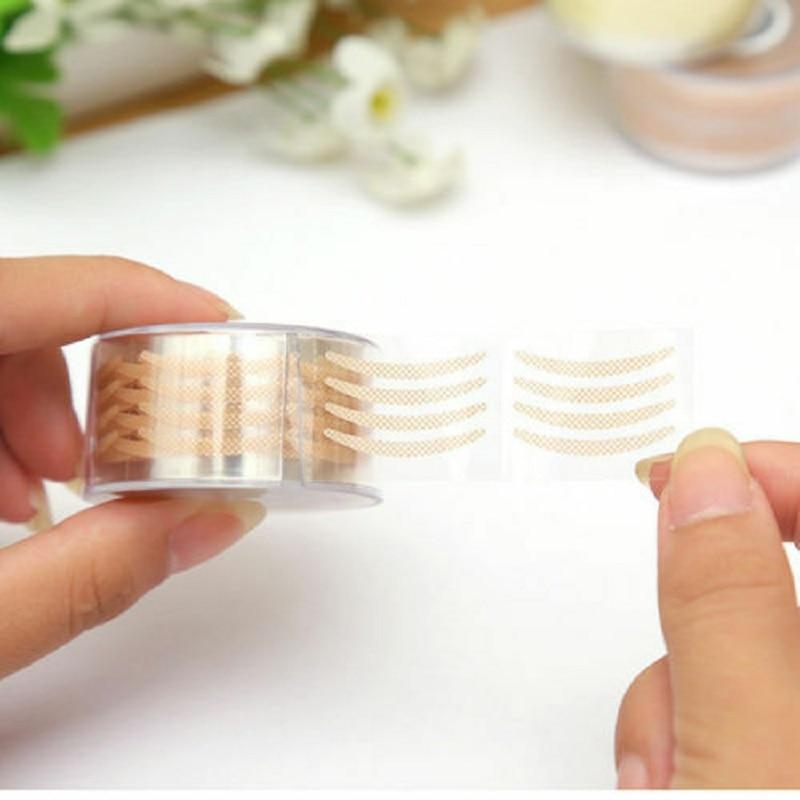 600Pcs Invisible Eyelid Sticker Lace Eye Lift Strips Double Eyelid Tape Adhesive Stickers Eye Tape Tools