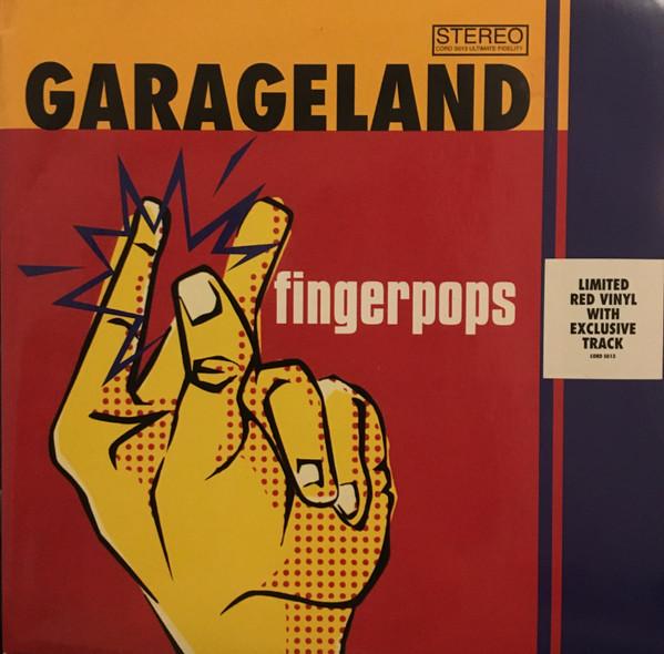 7-дюймовая пластинка GARAGELAND Fingerpops CORDS013 Discordant 1998 UK Rock Б/у