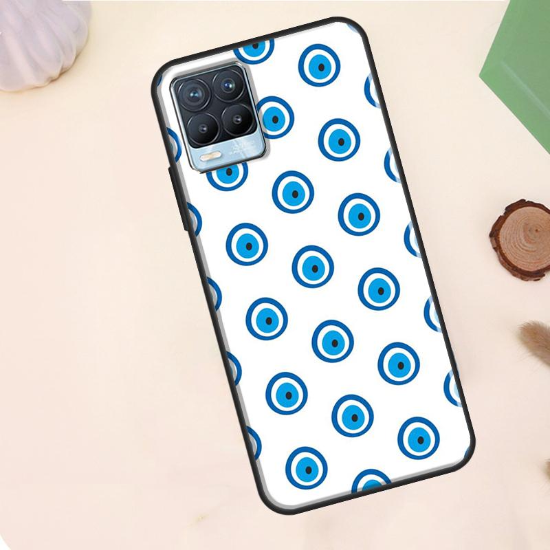 Evil Eyes Case For Realme C55 C53 C33 C63 C61 C51 C65 C67 C71 C75 11 12 13 14 15 Pro Plus GT6 GT7 Pro