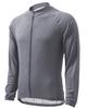 Welkruz Men's Long Sleeve Cycling Jersey, Spring/Summer Cycling Apparel, Road Bike Jersey, Cycling Shirt, WL-BB057 (Heather Dark Gray, Size M)