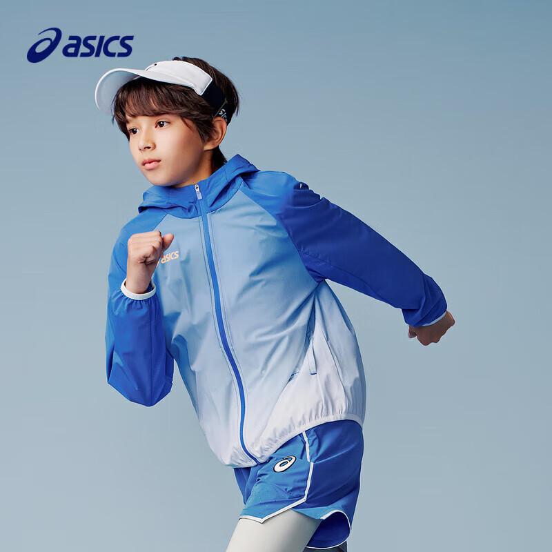 Asics Детская летняя дышащая куртка с защитой от УФ