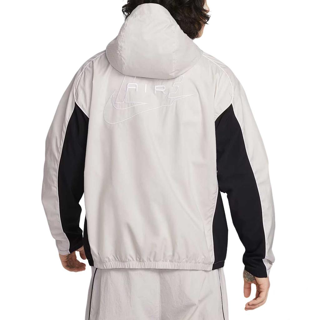 Nike Мужская куртка с капюшоном на молнии Air Logo, отводящая влагу, куртки IO0559-072