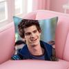 1PC Souvenir Of American AAndrew Garfield Cushion Cover Pillowcase Short Plush Invisible zipper Room Sofa Cushion Cover