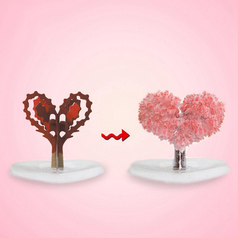 Christmas Growing Tree ally Paper Growing Tree Desktop Ornament for Kids Adults Xmas New Year Gift