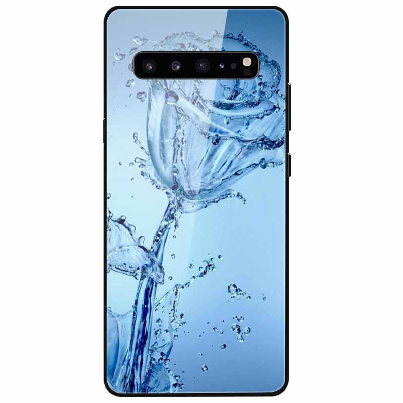Закаленное Стекло Чехол Для Samsung S10 / S 10 Plus / S10e Обложка Роскошные Жесткие Задние Чехлы для Samsung Galaxy S10Plus S 10e Coque Крутой