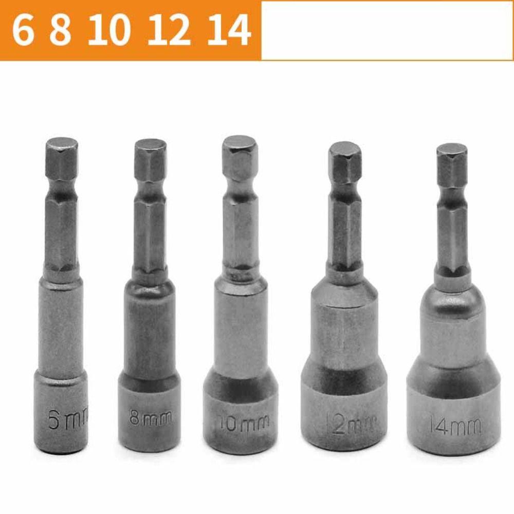 Magnetic Impact Socket Length 65MM Impact Drivers Socket Durable Nut Screwdriver  Power Tools