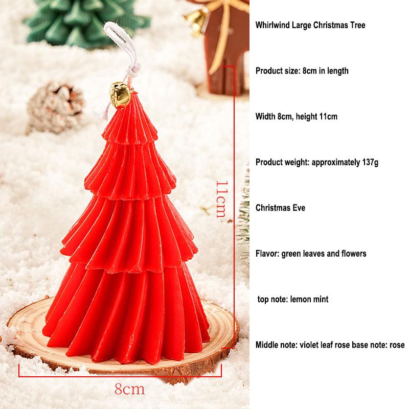 Рождественские ароматы, подарки, украшения, декор для дома, настольные рождественские елки, мини-ароматические рождественские свечи
