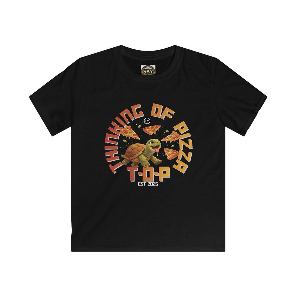 Turtle Pizza Shirt: Funny Food Humor Graphic Tee