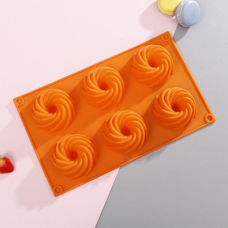 DIY шоколадный желе-пудинг форма для торта с 6 силиконовыми украшениями для мороженого форма для льда