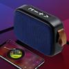 Мини-тканевый беспроводной Bluetooth-динамик, водонепроницаемый уличный HLFL 3D стерео MP3-плеер с поддержкой FM-радио и поддержкой карт SD TF, динамик