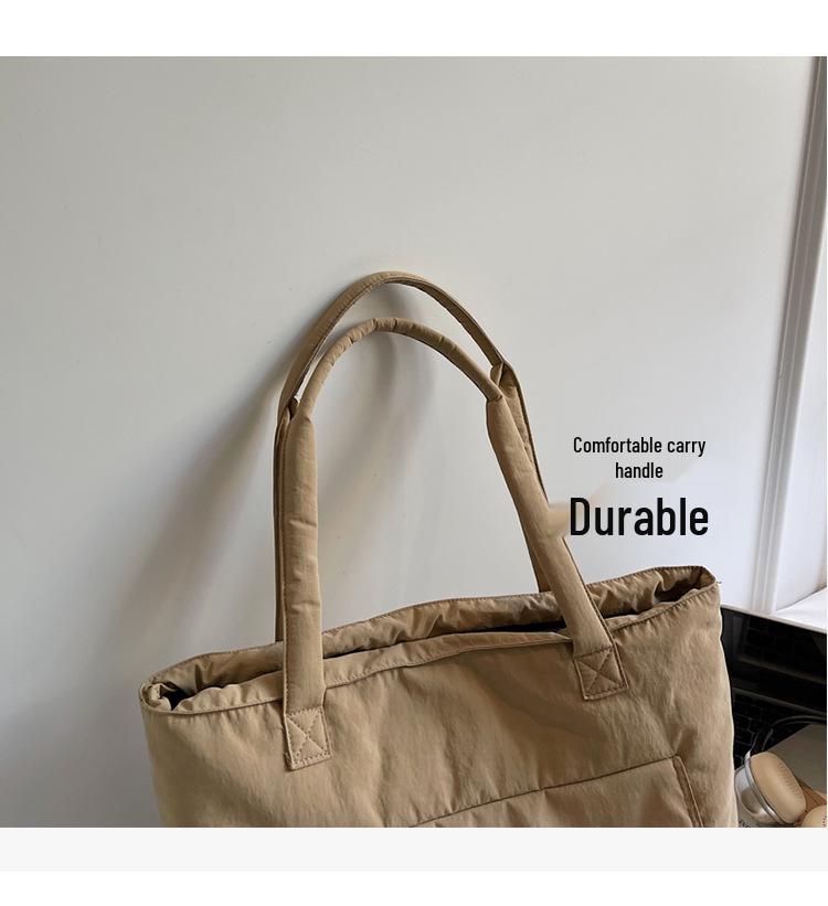 Women's Cross-Border Tote: Fashionable, Simple, Versatile, Large-Capacity Shoulder Bag for Daily Commute.