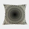 New Us Dollar Decorative Sofa Throw Pillows 18 Inches Square Linen Cotton Money Print Ofiice Chair Seat Cushion Cover Home Decor
