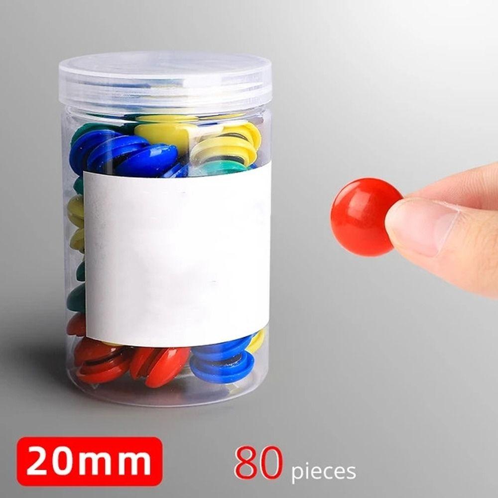 Fridge Sticker Whiteboard Magnets 20mm 30mm 40mm Refrigerators Magnets Magnet Buttons  Home Room