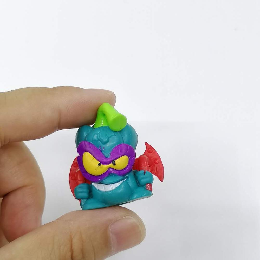 10-50 шт. Оригинальные фигурки Superzings Superthings 3 см Super Zings Мусорная коллекция Игрушки Модель для детей Подарок