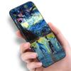 Звездная ночь Ван Гога Черный чехол для телефона для Huawei P10 P20 P30 P40 Lite P50 P60 Art P50E P Smart Z 2018 2020 2021 Pro 2019