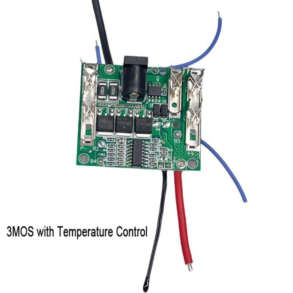 Module 18/21V Battery Charging Protection Board Li-Ion 20A 5S BMS Protection Circuit Lithium Battery Pack Protection Power Tools