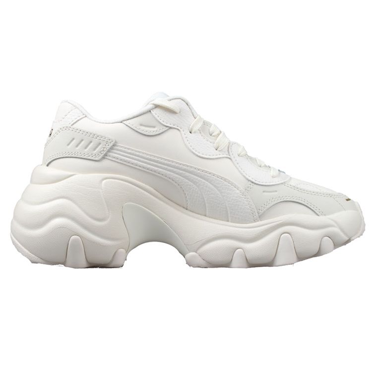 Pulsar Wedge Puma Logo - Glamour Женские кроссовки Cream Whisper-White Sun-Kissed-Coral 392709-01