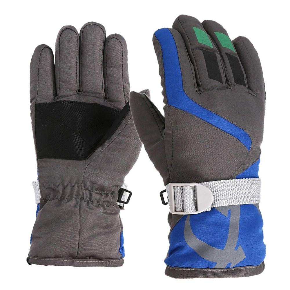 Windproof Children Ski Gloves Waterproof Winter Warm New Fashion Mitten Ski