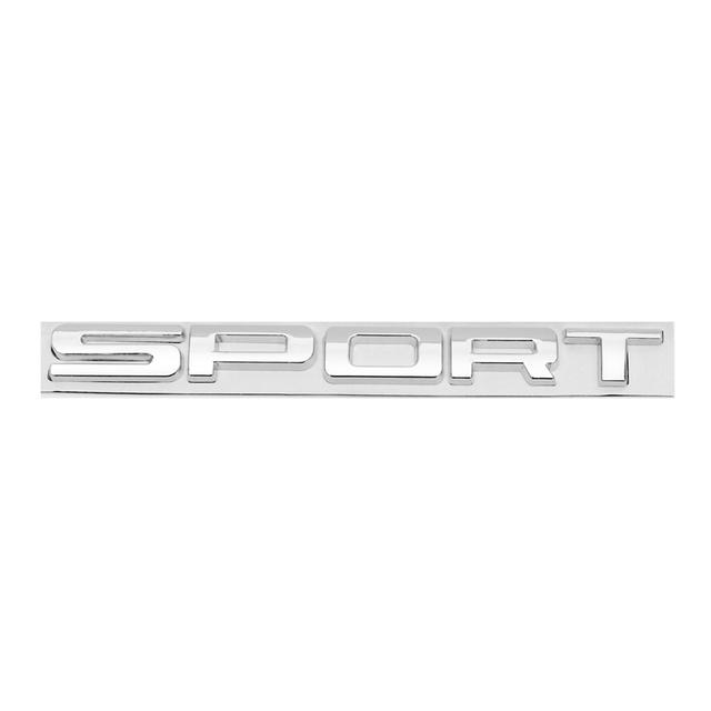 Высококачественный 3D Спортивный Металлический Значок-Эмблема SPORT Наклейки Подходят Для Автомобиля Land Range Rover SV Накладка на Задний Багажник Наклейка