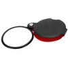 Pocket Magnifying Glass 3X Magnification ABS Nonslip Scratch Resistant Flexible Handle High Clarity