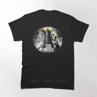 Beach Unisex Tee Shirt Fashion Print Tees Young Frankenstein Printed T Shirt Teenager Cotton Oversized Tee Shirt Male Summer Top