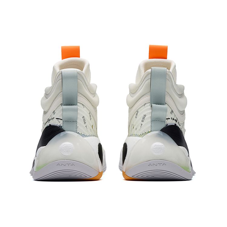 Anta Баскетбольные кроссовки KT7 Thompson 7 мужские белые оранжевые 112231101-6