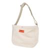 Shoulder Crossbody Large Large Solid Color [Universal Overalls] Bag, Bag, Capacity, Logo, (WHT)