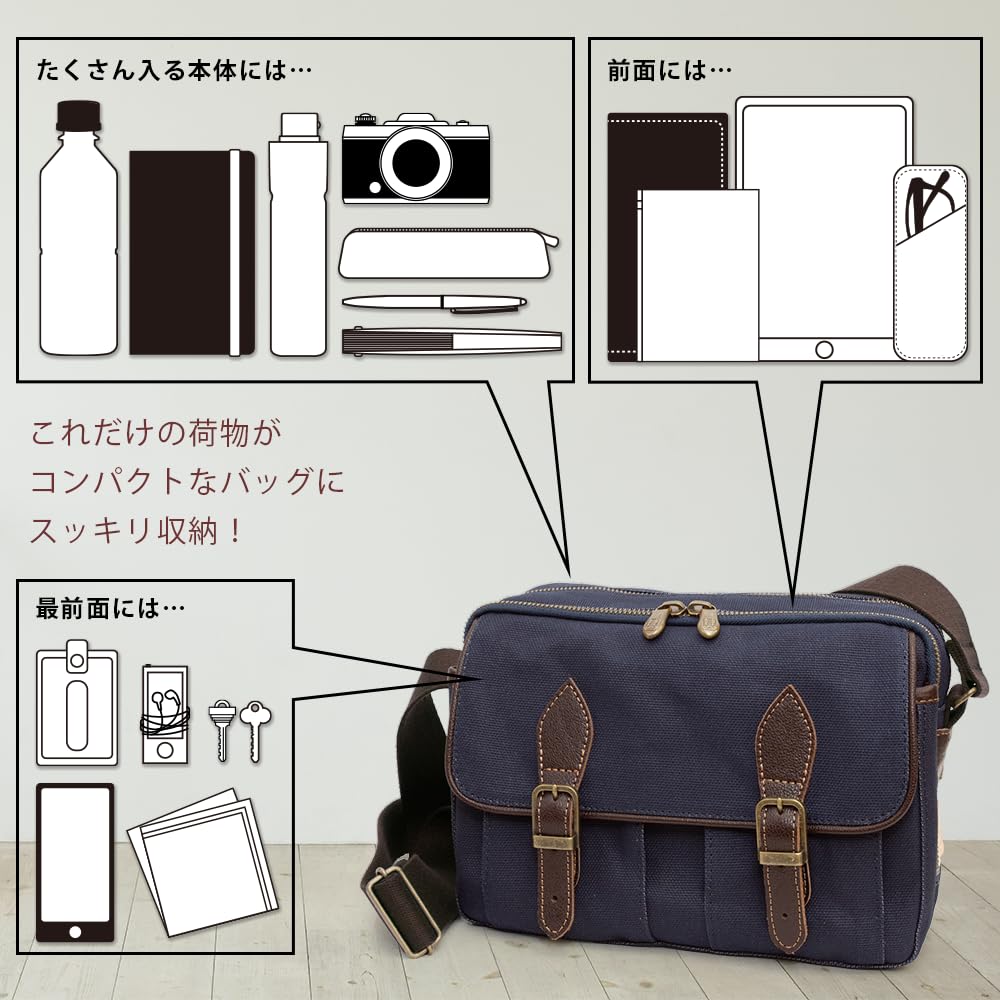 Сумка через плечо для кроссбоди, сделанная из японской хурмы, танин, карман на плече, курашики, Toyooka, много подарков на день рождения для подкладки [crearekiki] для мужчин, сумка,