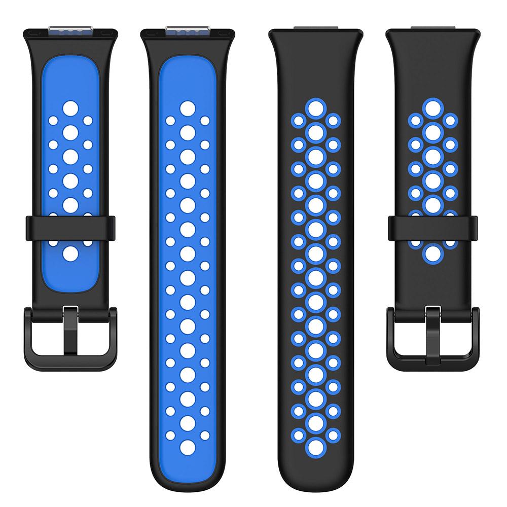 Двухцветный силиконовый ремешок для Huawei Watch Fit 2, дышащий ремешок для часов Huawei Watch Fit2, браслет с активным ремешком