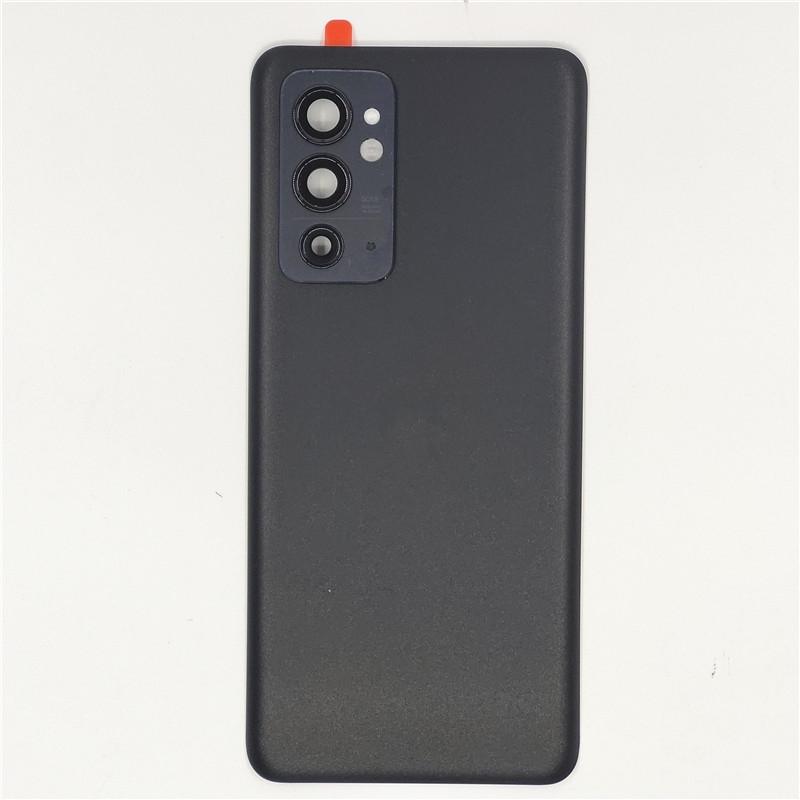 Стеклянная задняя крышка для OnePlus 9RT Крышка аккумулятора Задний корпус Панель корпуса С клейкой наклейкой для объектива камеры