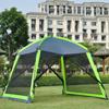 3-4 Person Sunshade Camping Tent with Insect-Proof Mesh