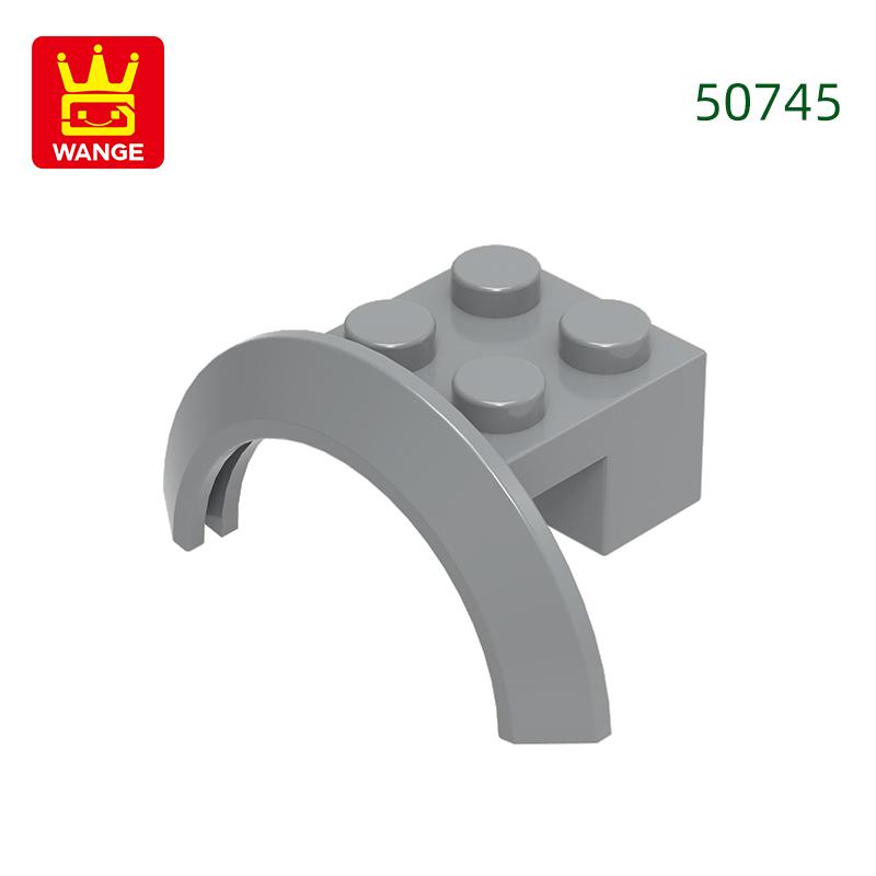 65 шт./лот 50745 Кирпичики для строительства колесных арок Аксессуары MOC Совместимы с Featuring Blocks Игрушки для детей Идея для подарка Коробка