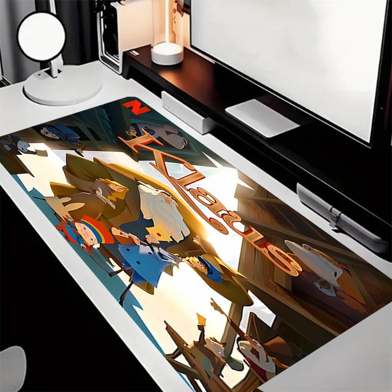 Klaus Theme Premium Non-slip Mouse Pad with Stitched Edges,Durable Rubber Material,for Desktop & Gaming Great Gifts