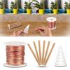 Pure Copper Wire Electroculture Gardening Set Enhance Plant Growth Coil Winding Jig for Indoor And Outdoor Gardens