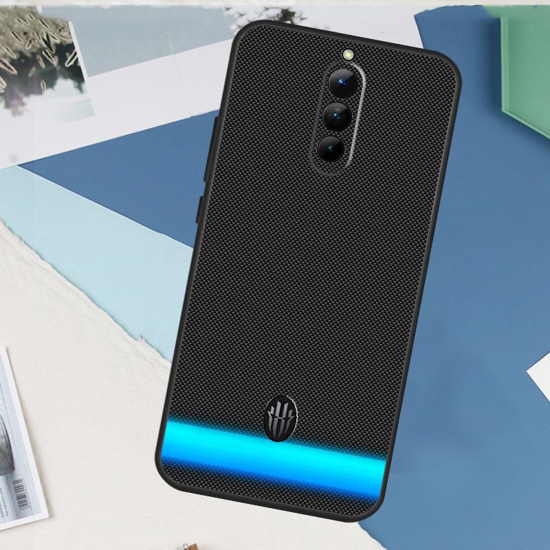 Чехол из углеродного волокна для ZTE Nubia Red Magic 10 Air 8 9 8S 9S 10S Pro Plus 6 7 7S RedMagic 11 Pro Plus
