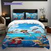 Adventure Awaits One Piece Threepiece Set 1 Duvet Cover 2 Pillowcase Without Core Christmas Birthday Gift Bedding Set Soft And Comfortable