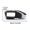 Fog Light Chrome Cover Grill for GMC YUKON 2015 2016 2017 2018  Fog Lamp Bezel Front Bumper frame Headlight Accessories