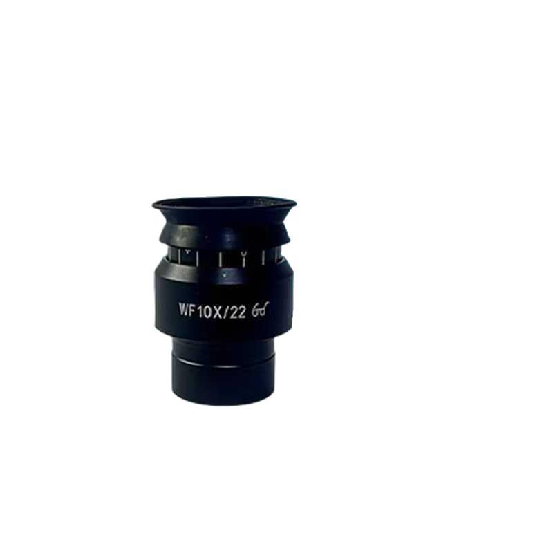 WF10X High Eyepoint Binocular Microscope with Diopter-Adjustable Wide-Angle Eyepiece, 22° Field of View, 30mm Interface, Includes Eyecups